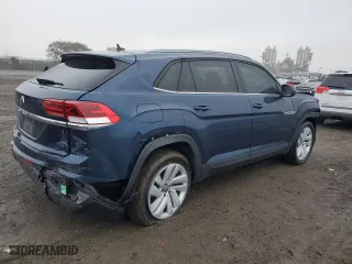 2021 Volkswagen Atlas Cross Sport 3.6L V6 SE w/Technology with VIN 1V2JE2CA2MC241535, listed as a Copart auction lot 44203225 with 33,995 mi miles and Salvage Title. Bid and sale history available at carsss.com. Image 3.