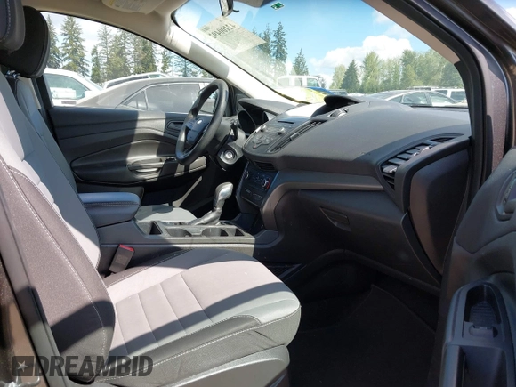 2017 Ford Escape S with VIN 1FMCU0F76HUC38828, listed as a IAAI auction lot 42100492 with 48,541 mi miles. Bid and sale history available at carsss.com. Image 5.