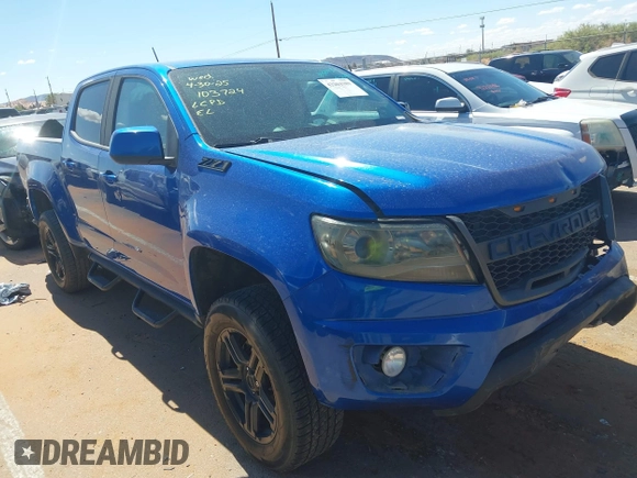 2019 Chevrolet Colorado 2WD Z71 with VIN 1GCGSDEN0K1202905, listed as a IAAI auction lot 42204389 with 146,935 mi miles and . Bid and sale history available at DreamBid. Image 1.