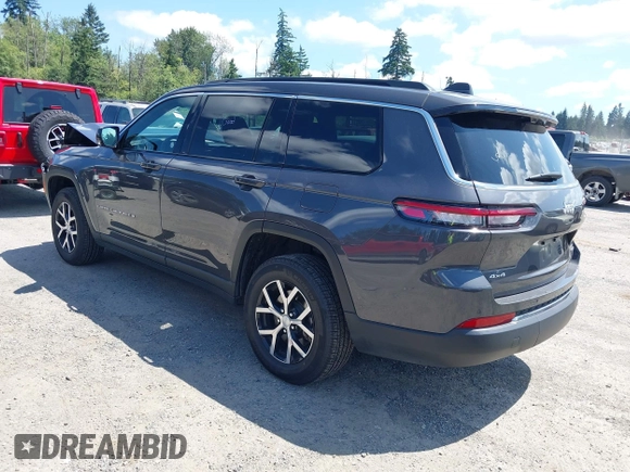 2024 Jeep Grand Cherokee Limited with VIN 1C4RJKBG4R8605017, listed as a IAAI auction lot 42660428 with 24,391 mi miles and . Bid and sale history available at DreamBid. Image 3.