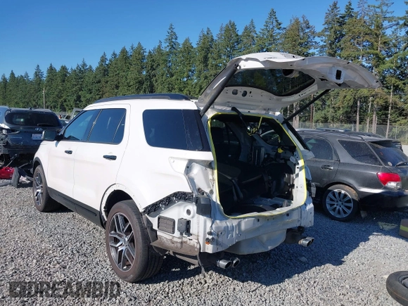 2018 Ford Explorer Sport z VIN 1FM5K8GT2JGA78587, wystawiony jako IAAI lot #42674710 z przebiegiem 66 980 mil mil oraz . Historia ofert i sprzedaży dostępna na DreamBid. Obrazek 3.
