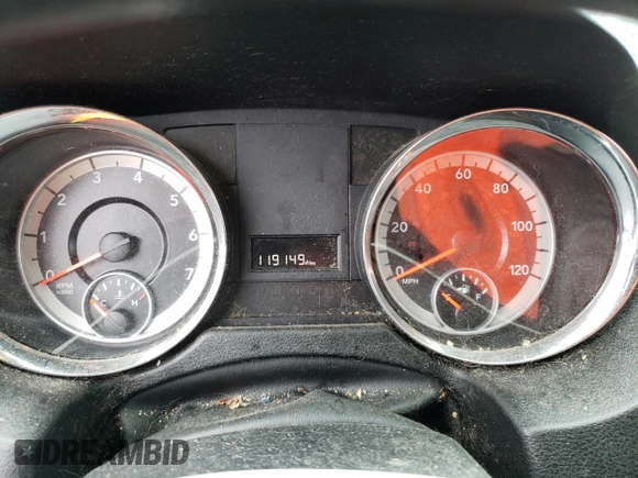 2012 Dodge Grand Caravan SE with VIN 2C4RDGBG8CR251423, listed as a Copart auction lot 85516014 with 119,149 mi miles and Clean Title. Bid and sale history available at DreamBid. Image 9.