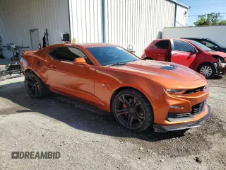 2022 Chevrolet Camaro LT1 with VIN 1G1FF1R75N0103798, listed as a Copart auction lot 46607695 with 41,926 mi miles and Salvage Title. Bid and sale history available at carsss.com. Image 4.