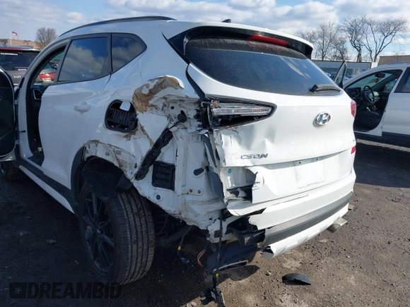 2019 Hyundai Tucson Ultimate with VIN KM8J3CAL2KU949093, listed as a IAAI auction lot 41446521 with 58,446 mi miles. Bid and sale history available at carsss.com. Image 6.