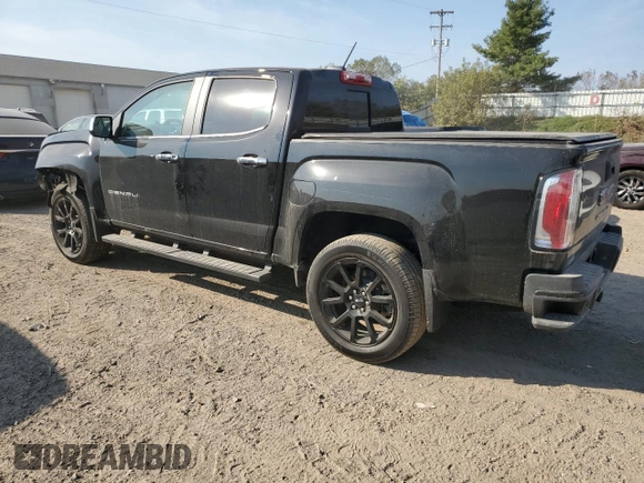 2022 GMC Canyon 4WD Denali with VIN 1GTG6EEN3N1255631, listed as a Copart auction lot 75554974 with 38,799 mi miles and Clean Title. Bid and sale history available at carsss.com. Image 2.