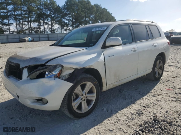 2010 Toyota Highlander Sport with VIN 5TDEK3EH1AS003021, listed as a Copart auction lot 78787504 with 161,208 mi miles and Salvage Title. Bid and sale history available at carsss.com. Image 1.