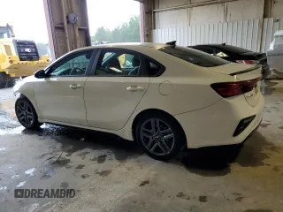 2021 Kia Forte GT-Line with VIN 3KPF34ADXME391505, listed as a Copart auction lot 61455975 with 32,718 mi miles and Salvage title. Bid and sale history available at DreamBid. Image 2.