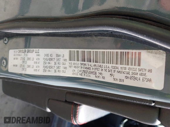 2015 Jeep Cherokee Trailhawk с VIN 1C4PJMBS2FW500538, выставлен на аукционе IAAI как лот 42000591 с пробегом 163 035 миль миль и . История ставок и продаж доступна на DreamBid. Изображение 9.