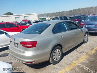 2015 Volkswagen Jetta Sedan 2.0L S with VIN 3VW2K7AJ5FM277619, listed as a IAAI auction lot 41786668 with 73,073 mi miles. Bid and sale history available at carsss.com. Image 4.