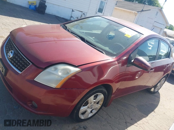 2008 Nissan Sentra S with VIN 3N1AB61E68L702255, listed as a IAAI auction lot 42046160 with 150,474 mi miles and . Bid and sale history available at DreamBid. Image 2.