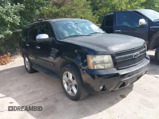 2012 Chevrolet Tahoe LT with VIN 1GNSCBE01CR164093, listed as a IAAI auction lot 42680741 with 183,638 mi miles and . Bid and sale history available at DreamBid. Image 1.