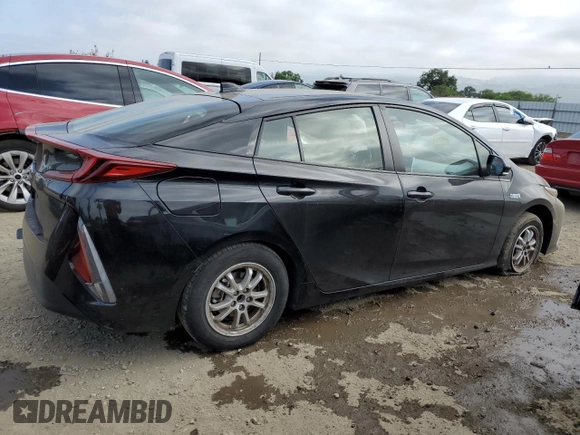 2021 Toyota Prius LE with VIN JTDKAMFP7M3178896, listed as a Copart auction lot 55634965 with 48,576 mi miles and Salvage Title. Bid and sale history available at DreamBid. Image 3.
