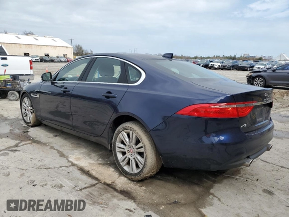 2017 Jaguar XF 35t Premium with VIN SAJBJ4BVXHCY30910, listed as a Copart auction lot 43550705 with 52,408 mi miles and Salvage Title. Bid and sale history available at carsss.com. Image 2.