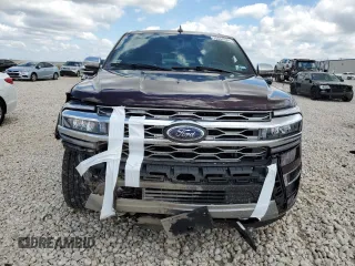 2024 Ford Expedition Platinum с VIN 1FMJU1M81REA40775, выставлен на аукционе Copart как лот 70694324 с пробегом 7 104 миль миль и Списание • Salvage title. История ставок и продаж доступна на DreamBid. Изображение 5.