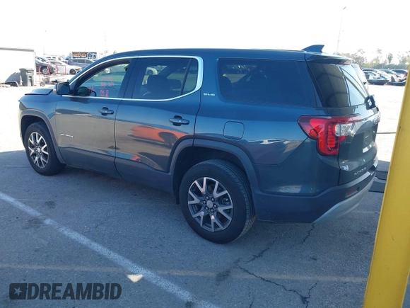 2020 GMC Acadia SLE with VIN 1GKKNKLA8LZ225930, listed as a IAAI auction lot 41636882 with 74,140 mi miles and . Bid and sale history available at carsss.com. Image 3.