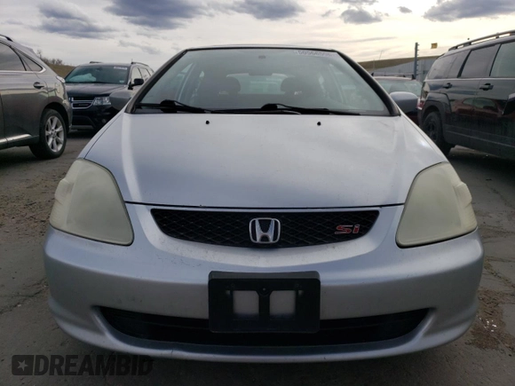 2004 Honda Civic Si with VIN SHHEP33574U501760, listed as a Copart auction lot 50566595 with 81,751 mi miles and Clean Title. Bid and sale history available at DreamBid. Image 5.
