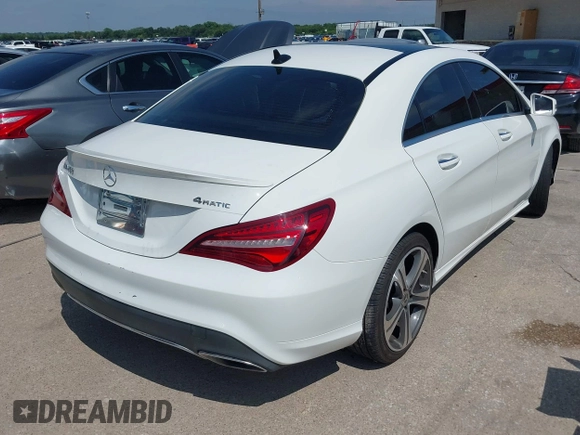 2019 Mercedes-Benz CLA 250 with VIN WDDSJ4GB8KN765229, listed as a IAAI auction lot 42432422 with Not provided miles and . Bid and sale history available at DreamBid. Image 4.