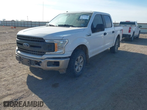 2019 Ford F-150 XL with VIN 1FTEW1E52KKC94894, listed as a IAAI auction lot 41880412 with 133,355 mi miles. Bid and sale history available at carsss.com. Image 2.