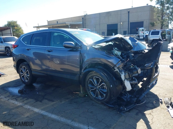 2022 Honda CR-V EX with VIN 7FARW2H55NE041903, listed as a IAAI auction lot 41679260 with 14,563 mi miles. Bid and sale history available at carsss.com. Image 14.