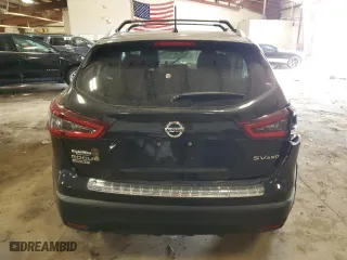 2020 Nissan Rogue Sport SV with VIN JN1BJ1CW2LW640565, listed as a Copart auction lot 75993084 with 0 mi miles and Salvage Title. Bid and sale history available at carsss.com. Image 6.