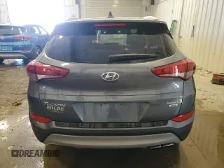 2018 Hyundai Tucson Sport with VIN KM8J3CALXJU747858, listed as a Copart auction lot 55984945 with 53,526 mi miles and Clean title. Bid and sale history available at DreamBid. Image 6.