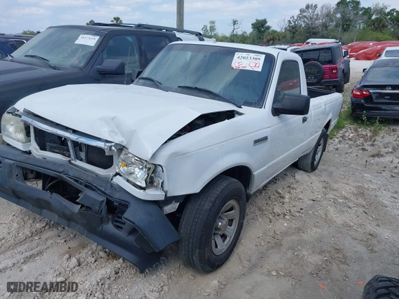 2008 Ford Ranger XL with VIN 1FTYR10U58PA19387, listed as a IAAI auction lot 42023309 with 62,600 mi miles. Bid and sale history available at carsss.com. Image 17.