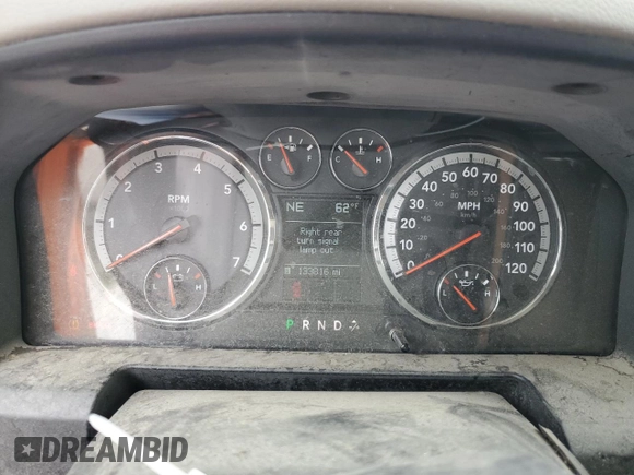 2009 Dodge 1500 SLT with VIN 1D3HV13T69J530052, listed as a Copart auction lot 56421075 with 133,816 mi miles and Clean Title. Bid and sale history available at DreamBid. Image 9.