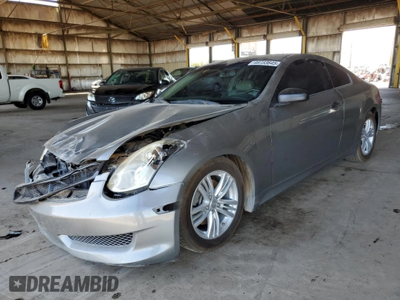 2006 Infiniti G35 Coupe with VIN JNKCV54E96M706630, listed as a Copart auction lot 49733645 with 178,795 mi miles and Salvage Title. Bid and sale history available at carsss.com. Image 1.