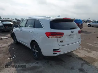 2018 Kia Sorento SX with VIN 5XYPK4A57JG407206, listed as a IAAI auction lot 42378049 with Not provided miles and . Bid and sale history available at DreamBid. Image 3.
