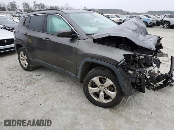 2018 Jeep Compass Altitude with VIN 3C4NJDBB0JT139025, listed as a Copart auction lot 86545194 with Not Provided miles and Salvage Title. Bid and sale history available at carsss.com. Image 4.