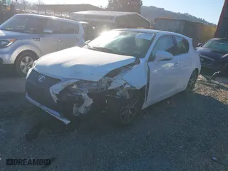 2015 Lexus CT 200h Hybrid with VIN JTHKD5BH0F2240478, listed as a IAAI auction lot 41356444 with 71,118 mi miles. Bid and sale history available at carsss.com. Image 18.