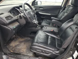 2012 Honda CR-V EX-L with VIN JHLRM4H73CC004506, listed as a Copart auction lot 58262325 with 182,451 mi miles and Salvage title. Bid and sale history available at DreamBid. Image 7.