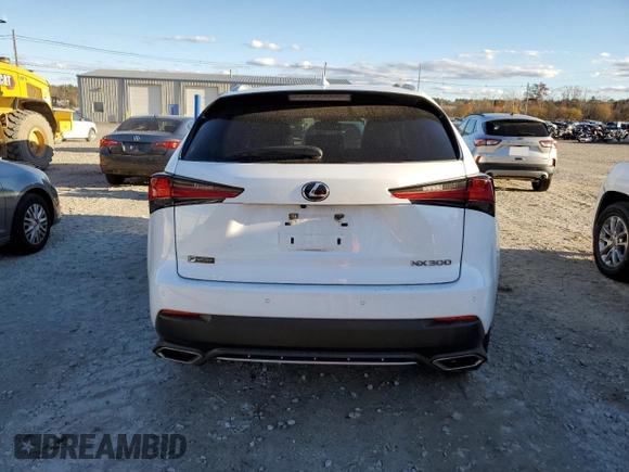 2020 Lexus NX with VIN JTJSARDZ3L5016328, listed as a Copart auction lot 78947864 with 50,277 mi miles and Salvage Title. Bid and sale history available at carsss.com. Image 6.