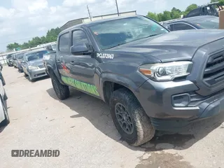 2016 Toyota Tacoma SR5 with VIN 5TFAX5GNXGX058584, listed as a IAAI auction lot 42704645 with 123,596 mi miles and . Bid and sale history available at DreamBid. Image 1.