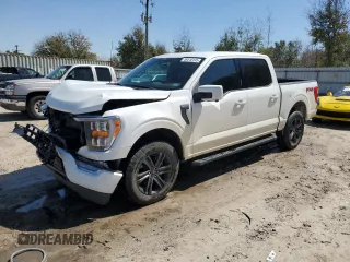 2022 Ford F-150 XL with VIN 1FTFW1E80NFC14794, listed as a Copart auction lot 48410145 with 50,925 mi miles and Salvage Title. Bid and sale history available at carsss.com. Image 1.