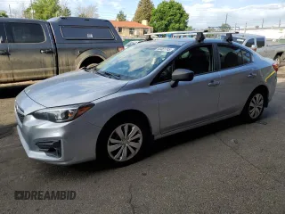 2019 Subaru Impreza with VIN 4S3GKAA69K3624866, listed as a Copart auction lot 60461745 with 50,762 mi miles and Salvage title. Bid and sale history available at DreamBid. Image 1.