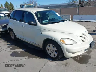 2005 Chrysler PT Cruiser Touring with VIN 3C4FY58BX5T505219, listed as a IAAI auction lot 41818921 with 212,220 mi miles. Bid and sale history available at carsss.com. Image 1.