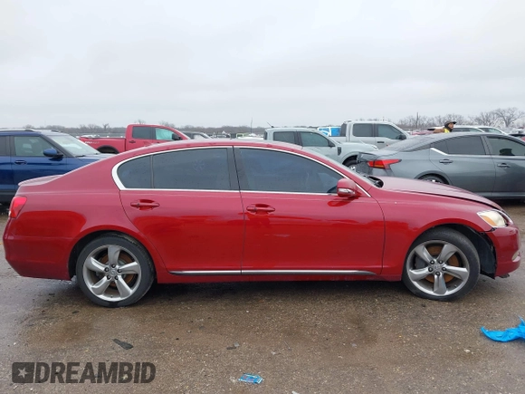 2008 Lexus GS 350 with VIN JTHBE96S980039722, listed as a IAAI auction lot 41568219 with 150,272 mi miles and . Bid and sale history available at DreamBid. Image 13.