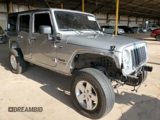 2018 Jeep Wrangler JK Unlimited Sport S with VIN 1C4BJWDG9JL835725, listed as a Copart auction lot 64043894 with 139,656 mi miles and Salvage Title. Bid and sale history available at carsss.com. Image 4.