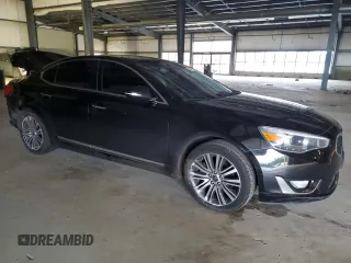 2015 Kia Cadenza Premium with VIN KNALN4D73F5171251, listed as a Copart auction lot 82000444 with 1,466,161 mi miles and Salvage Title. Bid and sale history available at carsss.com. Image 4.