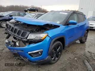 2021 Jeep Compass Altitude with VIN 3C4NJDBB7MT546733, listed as a Copart auction lot 46891965 with 65,085 mi miles and Salvage title. Bid and sale history available at DreamBid. Image 1.