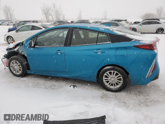 2022 Toyota Prius LE with VIN JTDKAMFPXN3201668, listed as a Copart auction lot 42558185 with 20,139 mi miles and Salvage title. Bid and sale history available at DreamBid. Image 2.