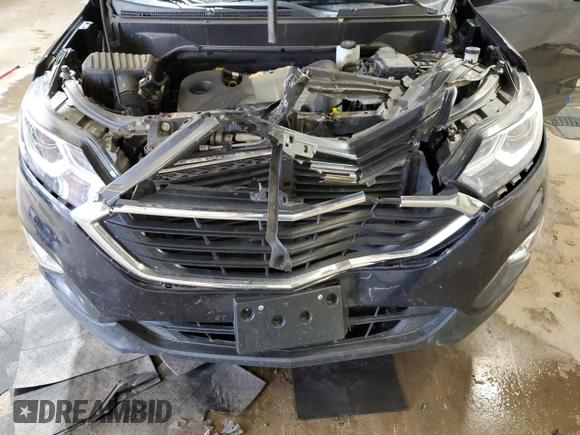 2021 Chevrolet Equinox LT with VIN 3GNAXUEV6MS124002, listed as a Copart auction lot 56940435 with 107,259 mi miles and Salvage title. Bid and sale history available at DreamBid. Image 12.