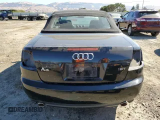 2004 Audi A4 1.8T with VIN WAUAC48H84K012238, listed as a Copart auction lot 70497434 with 106,292 mi miles and Salvage Title. Bid and sale history available at carsss.com. Image 6.