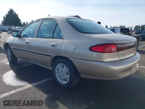 1999 Ford Escort LX with VIN 1FAFP10PXXW136402, listed as a IAAI auction lot 41375841 with 151,699 mi miles and . Bid and sale history available at DreamBid. Image 3.