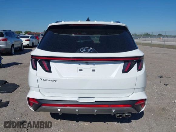 2022 Hyundai Tucson N Line with VIN KM8JF3AE5NU144475, listed as a IAAI auction lot 41783256 with 20,902 mi miles. Bid and sale history available at carsss.com. Image 17.