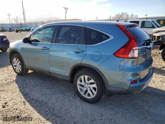 2015 Honda CR-V EX with VIN 2HKRM3H57FH555908, listed as a Copart auction lot 50226745 with 101,417 mi miles and Salvage Title. Bid and sale history available at carsss.com. Image 2.