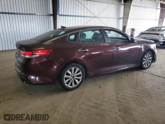 2017 Kia Optima LX with VIN 5XXGT4L3XHG153921, listed as a Copart auction lot 55926695 with 140,246 mi miles and Salvage title. Bid and sale history available at DreamBid. Image 3.