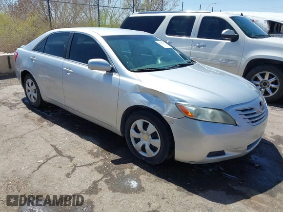 2009 Toyota Camry with VIN 4T1BE46K49U317761, listed as a IAAI auction lot 41977671 with 237,625 mi miles and . Bid and sale history available at DreamBid. Image 1.