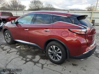 2015 Nissan Murano SV with VIN 5N1AZ2MG5FN227754, listed as a Copart auction lot 84323294 with 77,348 mi miles and Salvage Title. Bid and sale history available at carsss.com. Image 2.